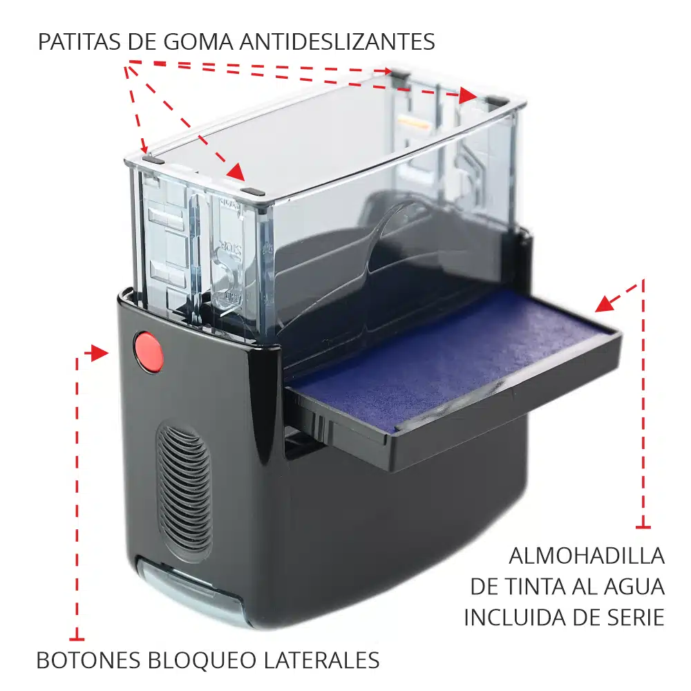 Shiny Printer S-842 - 36x13 mm. - Imagen 9