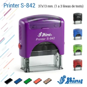 Shiny Printer S-842 - 36x13 mm.
