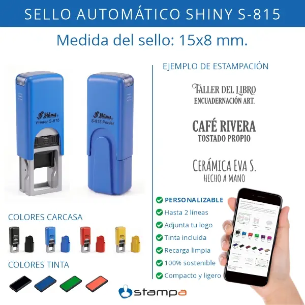 Shiny S815 - 15x8 mm. 3 Shiny S815 - 15x8 mm. - Imagen 3