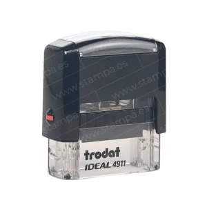 Nuevo sello Trodat Ideal 4911 compatible con Printy vista lateral